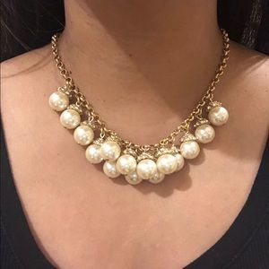 J. Crew pearl necklace with tags